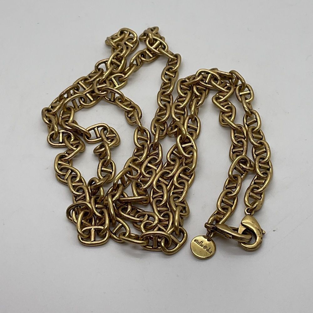 Stella & Dot Mariner Chain Gold Toned Necklace - Picture 2 of 3